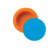 Combo Set Orange/Blue Bowl+Lid, Placemat, 2 spoons