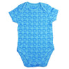 oogaa Baby Onesie – Blue Monkey