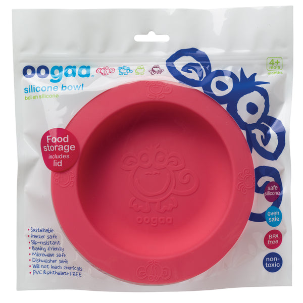 Combo Set Pink/Purple Bowl+Lid, Placemat, 2 spoons