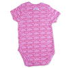 oogaa Baby Onesie – Pink Elephant